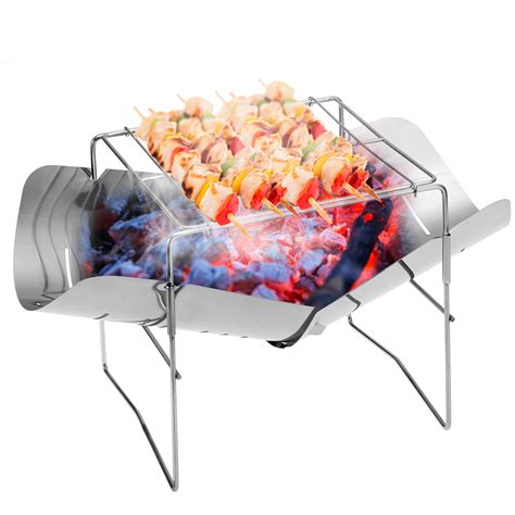 stainless steel folding fire stove